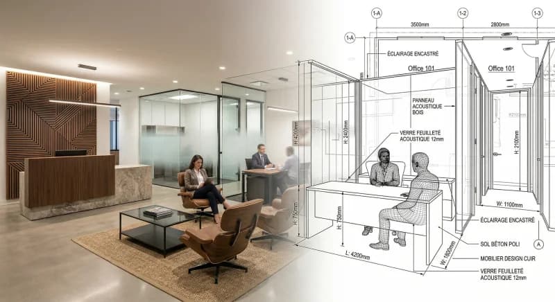 NV Métallurgie : l'expertise métal au service de l'agencement professionnel
